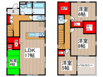 間取図 Ｋｏｌｅｔ野田#02