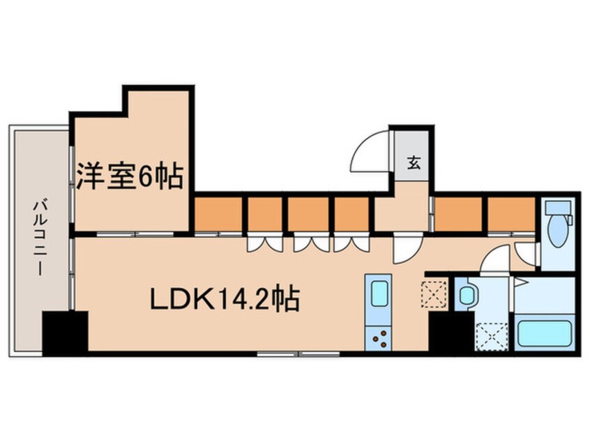 間取図 エターニア目白