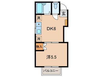 間取図 日吉グリ－ンハイツ