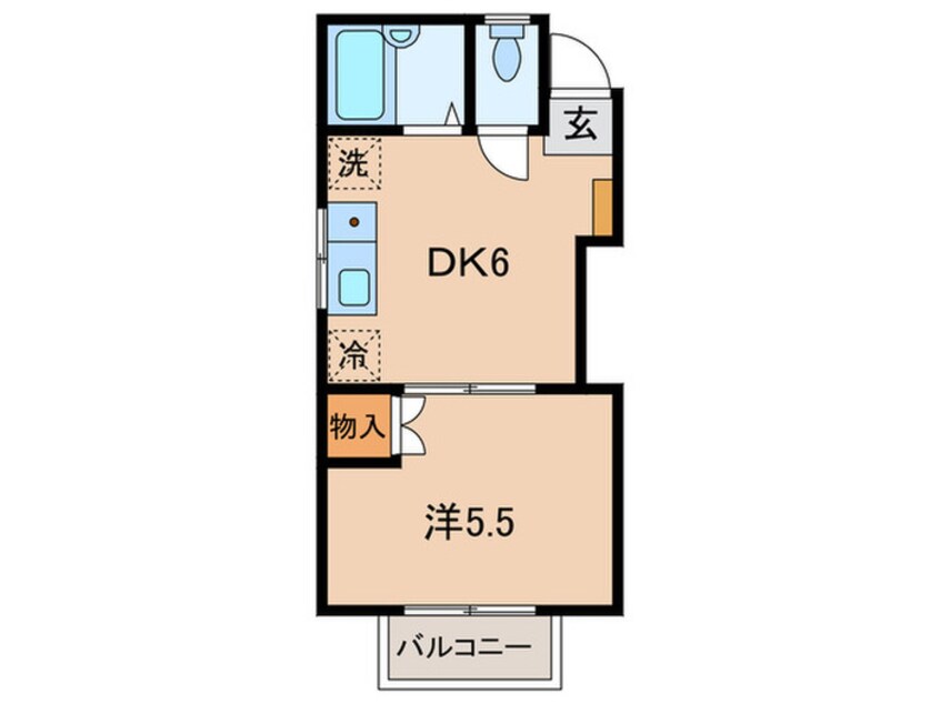 間取図 日吉グリ－ンハイツ