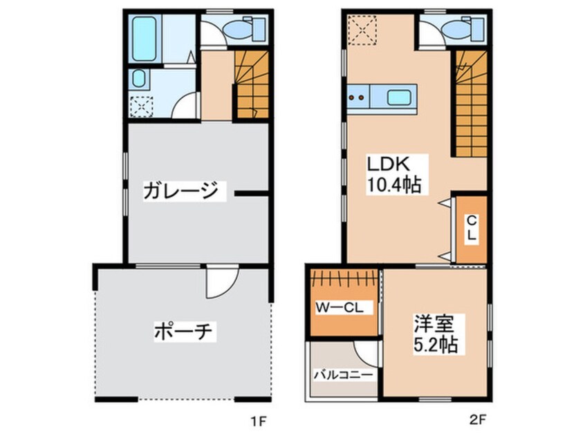 間取図 ガレージハウス湘南ベースＯＮＥ