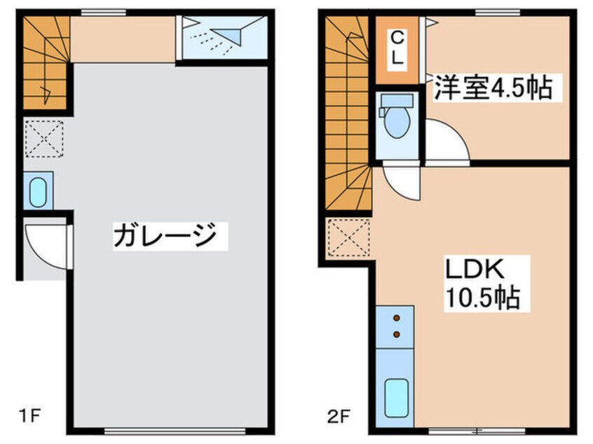 間取図 ガレージハウス湘南ベースＯＮＥ