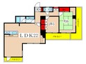 シティ・ヴィラ本町の間取図