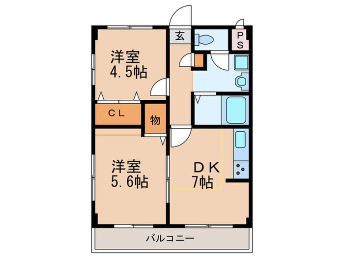 間取り図 メゾン・ド・ルミエール