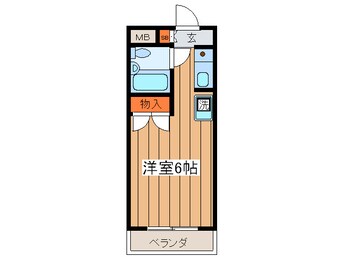間取図 第58小金井クリスタルマンション
