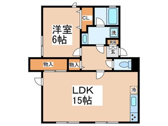 間取図 ハイツせせらぎ