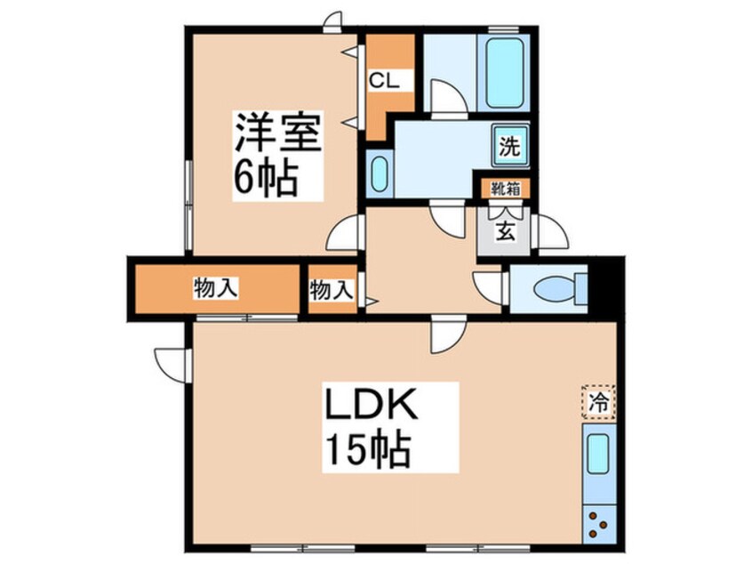 間取図 ハイツせせらぎ