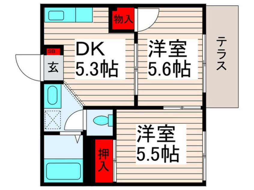 間取図 プリメーラＭＴ