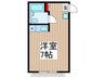 SOLITAIRE所沢第8 1Rの間取り