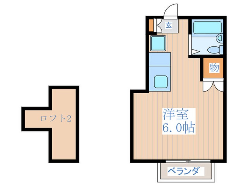 間取図 フラッツ前原