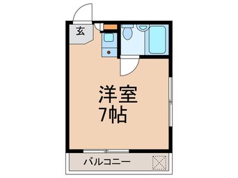 間取図 スカイハイツ奥沢(404)