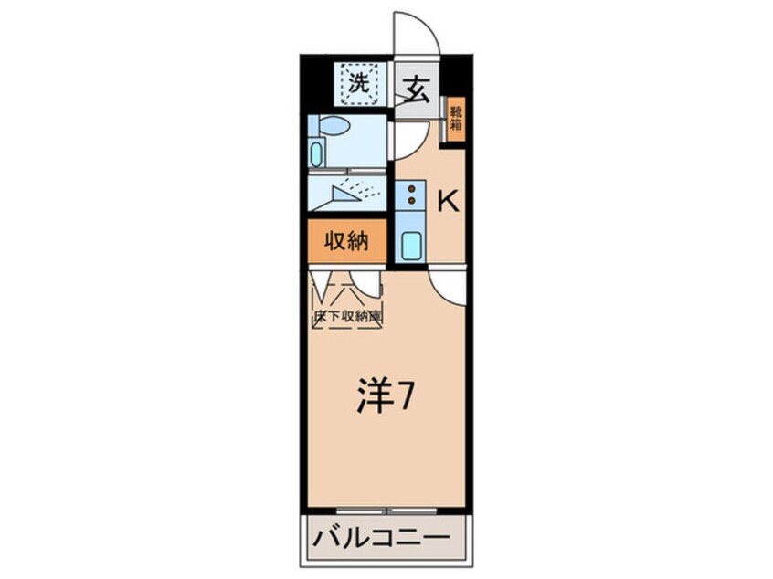 間取図 セシーズイシイ18