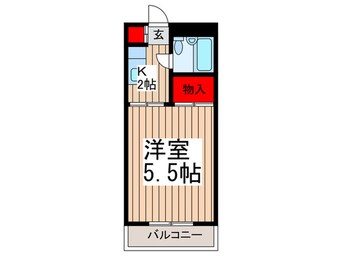 間取図 ハイツ南浦和