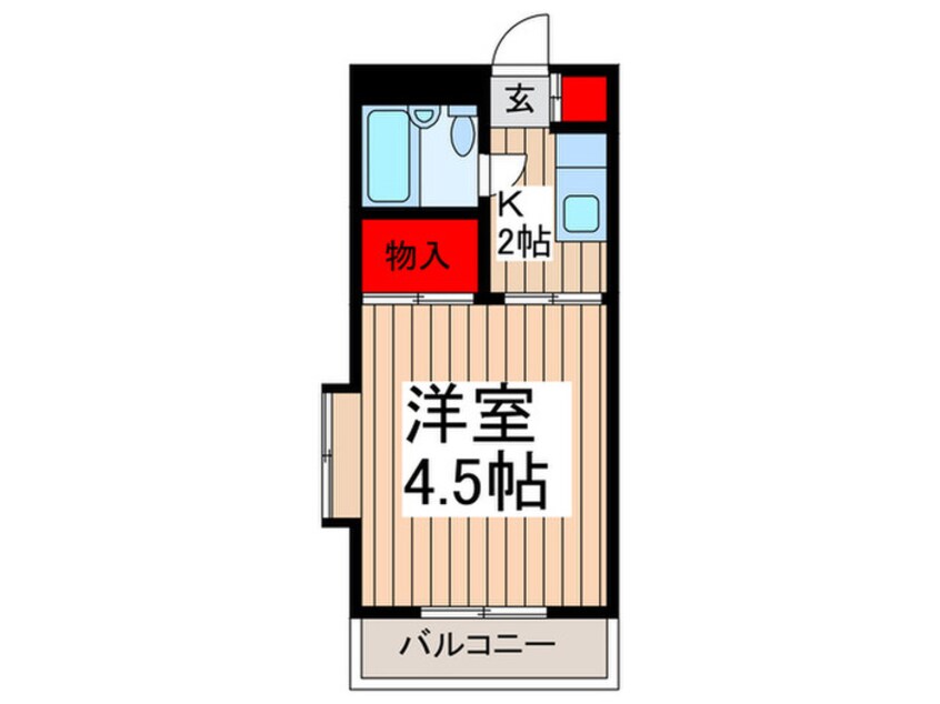 間取図 ハイツ南浦和