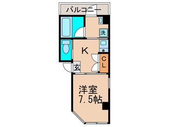 間取図 トゥ－ルドクラルテ