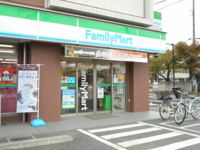 ファミリーマート辻堂神台店(コンビニ)まで350m バンドス湘南