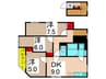 ソレーユ・綾瀬 3DKの間取り
