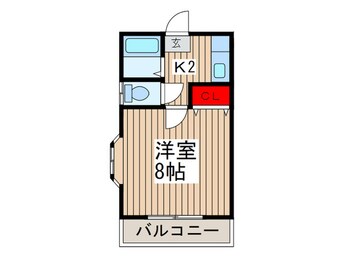 間取図 フレンドシップ武蔵藤沢