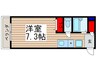 伊勢原六番館 1Rの間取り