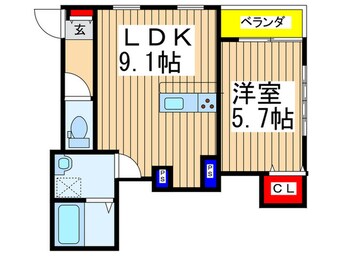 間取図 WJ・W-22