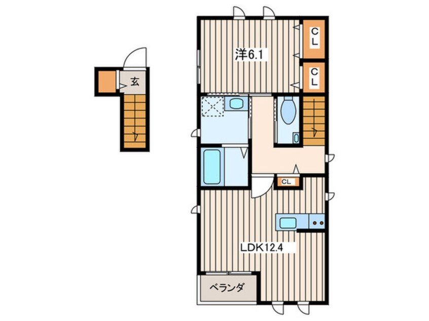 間取図 メゾンドカメリア