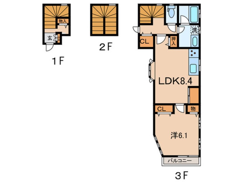 間取図 CASA