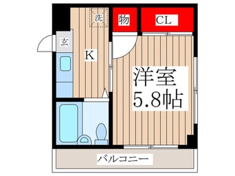 間取図 アミュ－ズⅤ