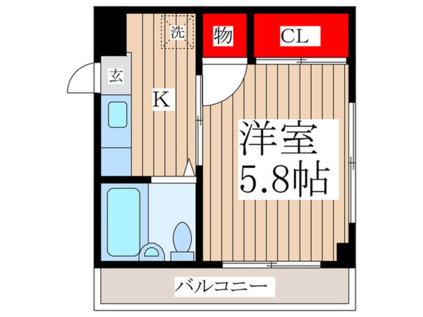 間取図 アミュ－ズⅤ