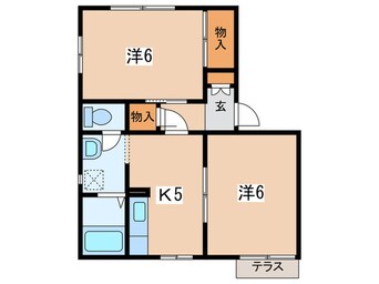 間取図 アイビー・コート高橋