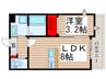 ＡＱＵＥ２３ 1LDKの間取り