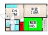 Ｔ＆Ｐ　パークサイド 2DKの間取り
