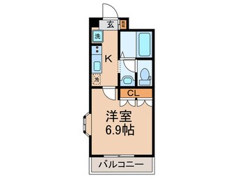 間取図 プロニティ２４Ｓ