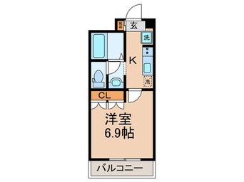 間取図 プロニティ２４Ｓ
