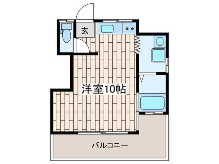 間取図 ハイツ横浜