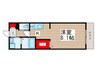 Ｌａ　Ｓｕａ　Ｃａｓａ．Ｈ 1Kの間取り