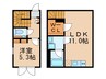 HJ　PLACE　SHIROKANE 1LDKの間取り