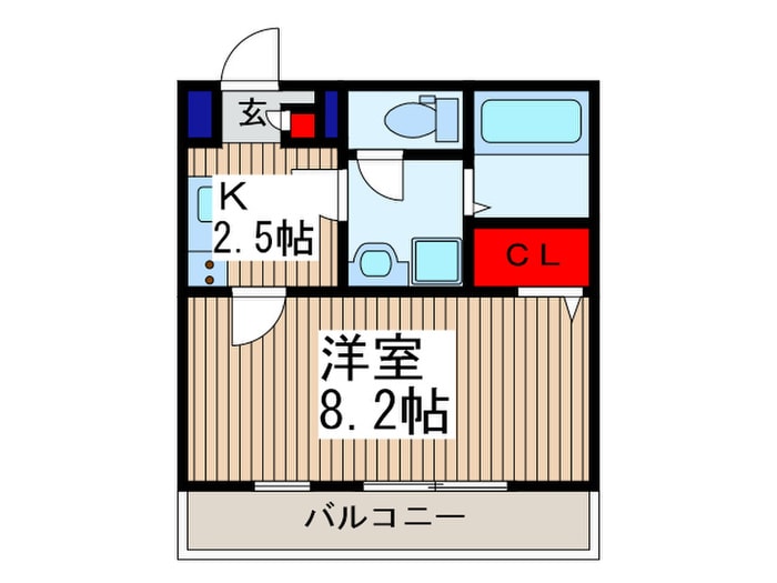 間取り図 リブリ・モンテ－ニュ
