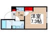 ファーストステージ北千住Ⅱ 1Kの間取り