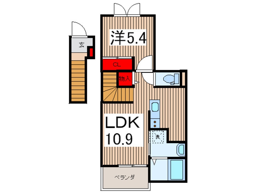 間取図 エレガントヒル参番館
