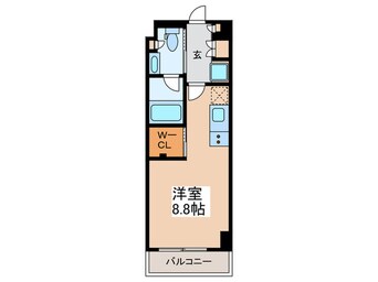 間取図 ｻﾞ･ﾊﾟｰｸﾊﾋﾞｵ高円寺ﾚｼﾞﾃﾞﾝｽ
