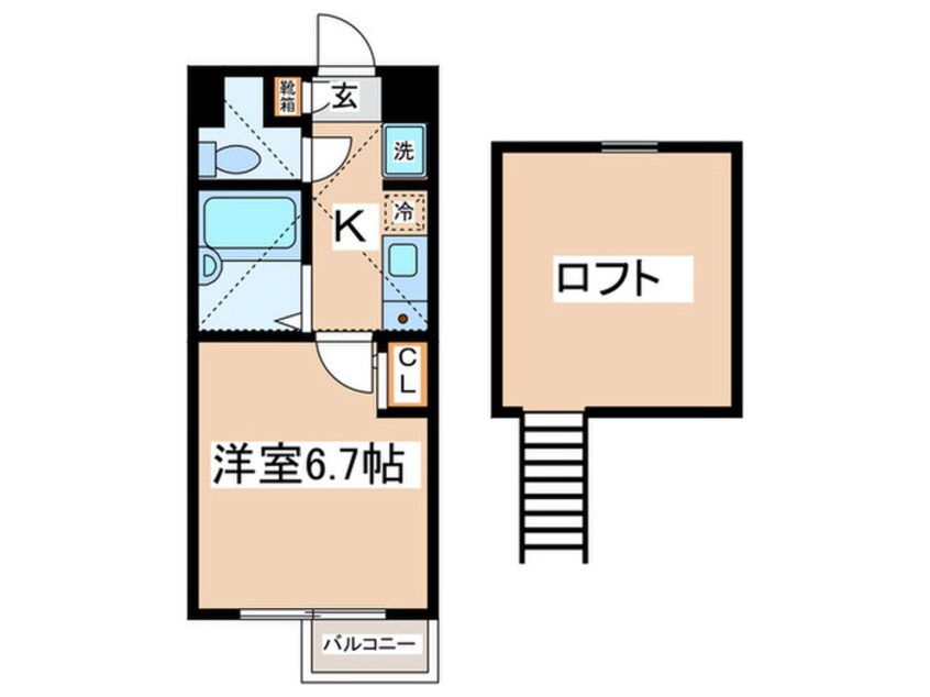 間取図 アイビーイン21