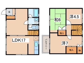 間取図 パルコート町田A