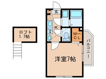 間取図 Ｂｅｌｌｅ　Ｆａｃｅ関沢
