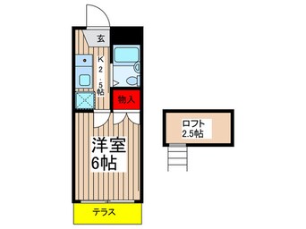 間取図 アーバン高島平A