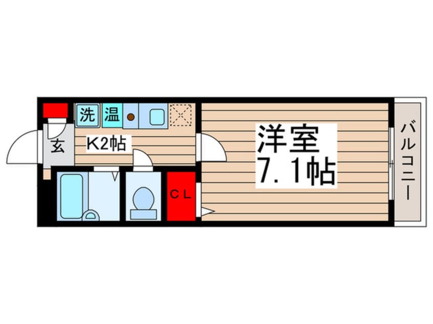 間取図 フォレストパ－ク