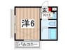 ベル・シ－マＢ 1Kの間取り