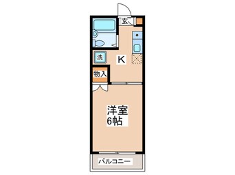 間取図 エトワール多摩