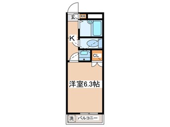 間取図 グリーンベル