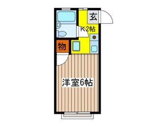間取図 シャルマン松が丘