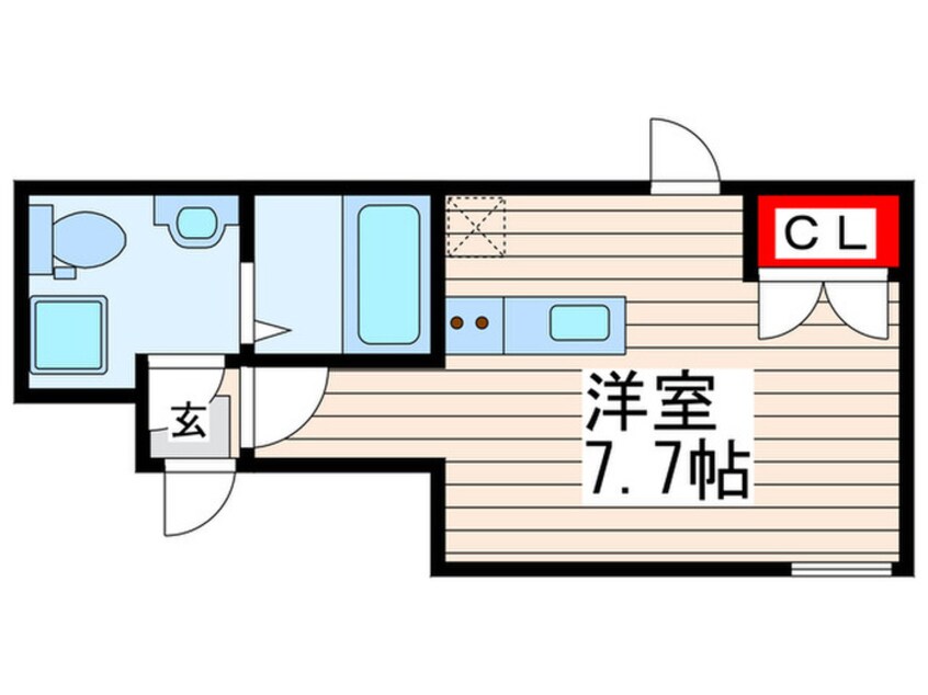 間取図 epinard西葛西parkside